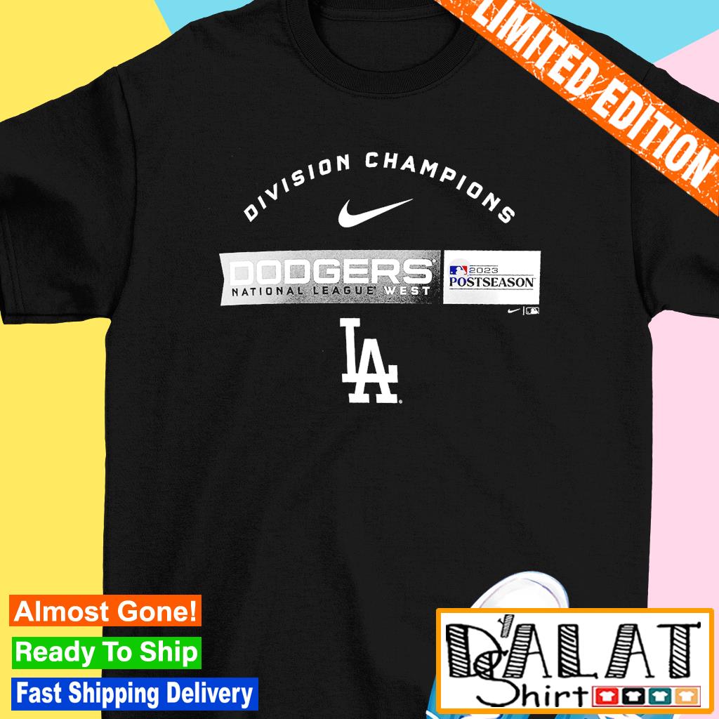 Official Los Angeles Dodgers Nike 2023 Nl West Division Champions Shirt,  hoodie, sweater, long sleeve and tank top