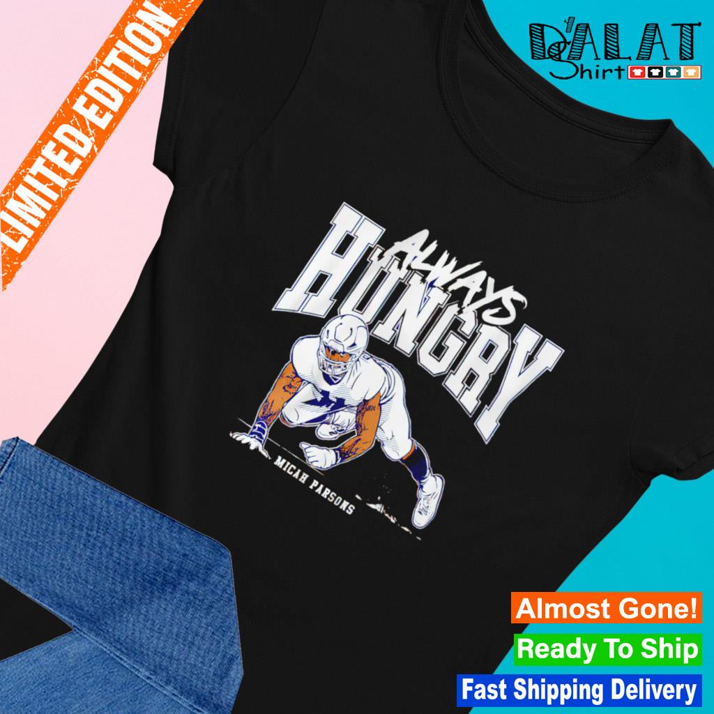 Blank Canvas Merch Micah Parsons Always Hungry T-Shirt Medium