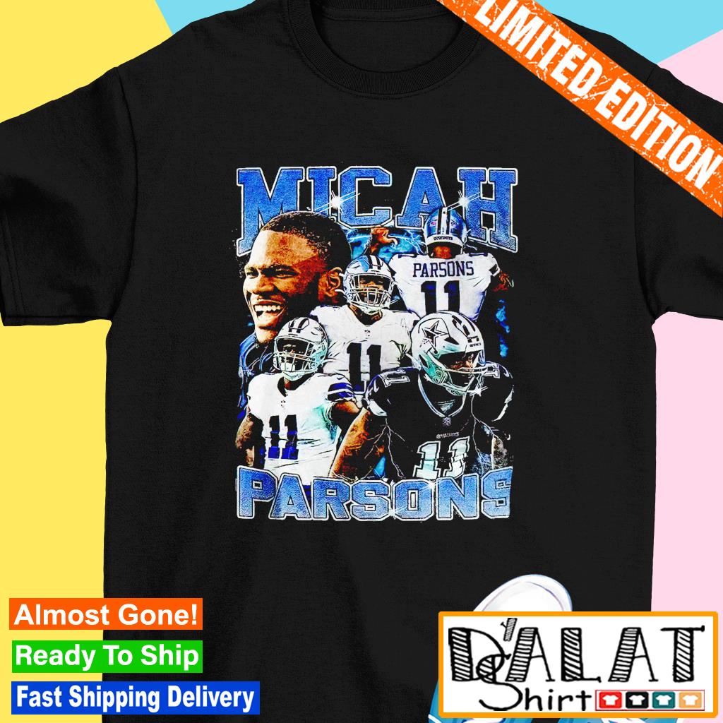 Micah Parsons Shirt, Dallas Football Men's Cotton T-Shirt