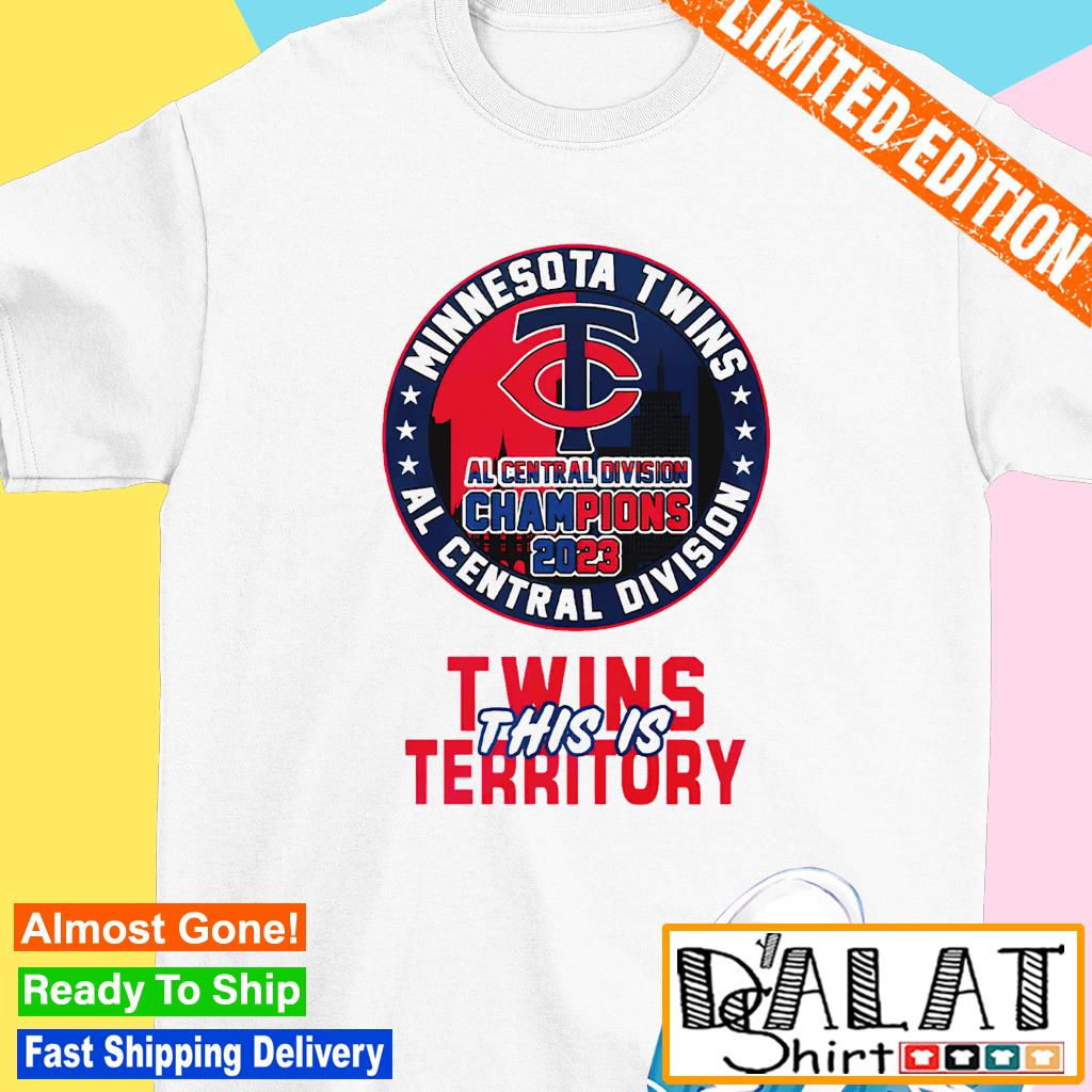 Minnesota Twins This Is Territory 2023 AL Central Division Champions shirt  - teejeep