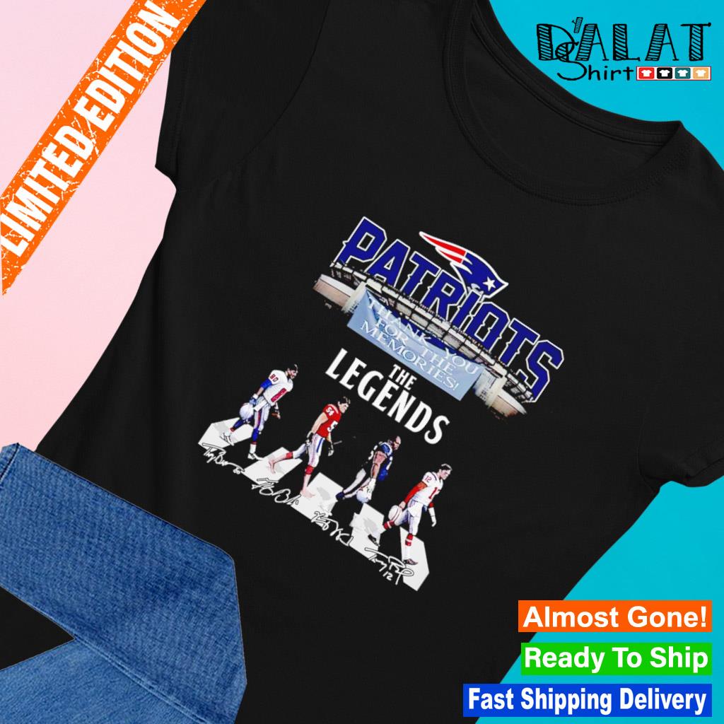 New England Patriots The Legends Thank You For The Memories Unisex