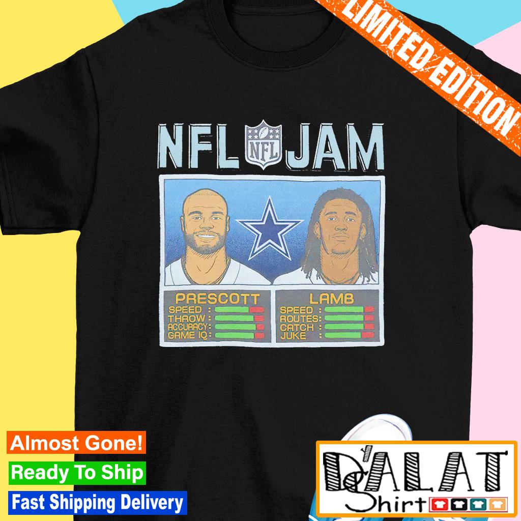 NFL Jam Cowboys Prescott And Lamb T Shirt, hoodie, sweater, long