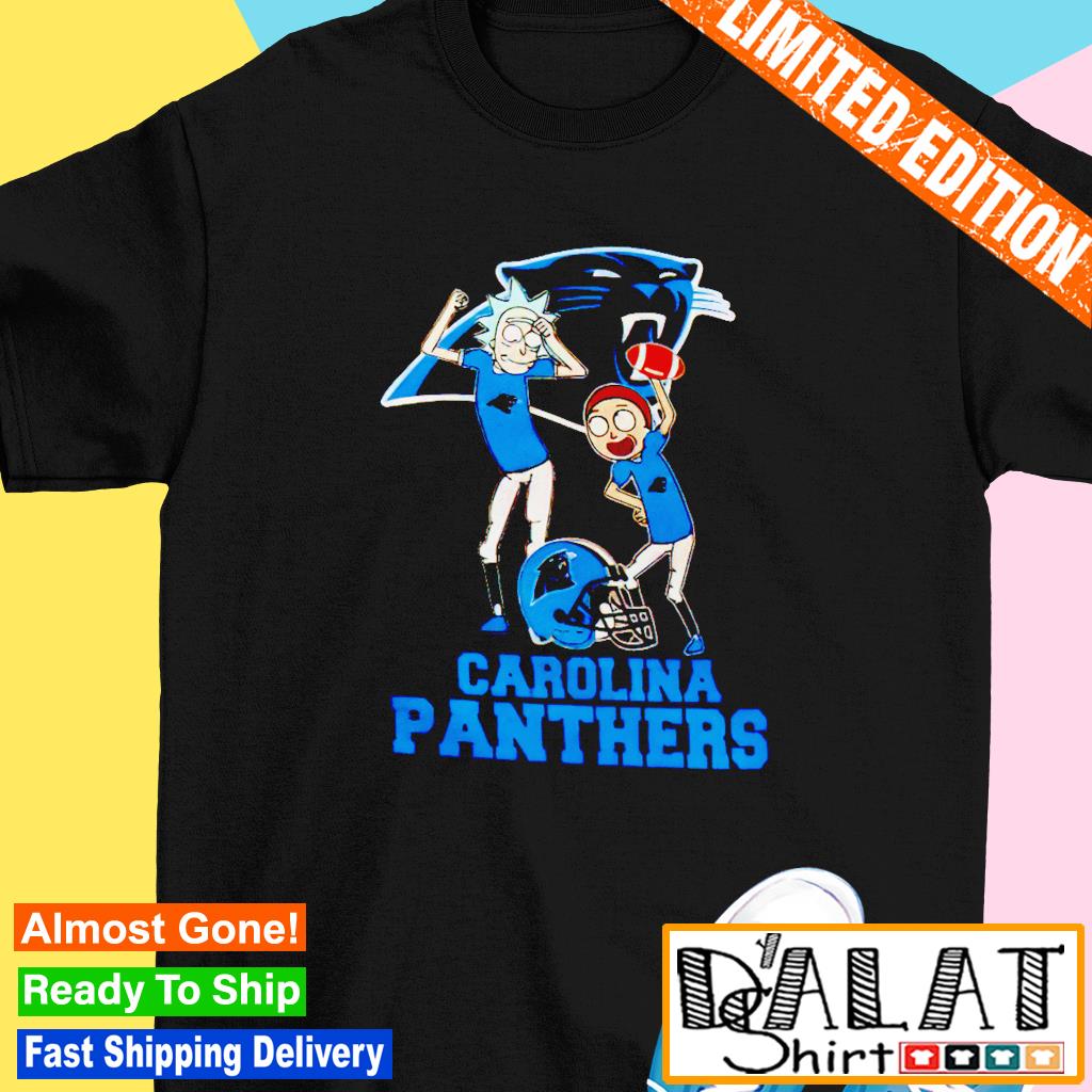 Rick And Morty Carolina Panthers Nfl Shirt - High-Quality Printed Brand