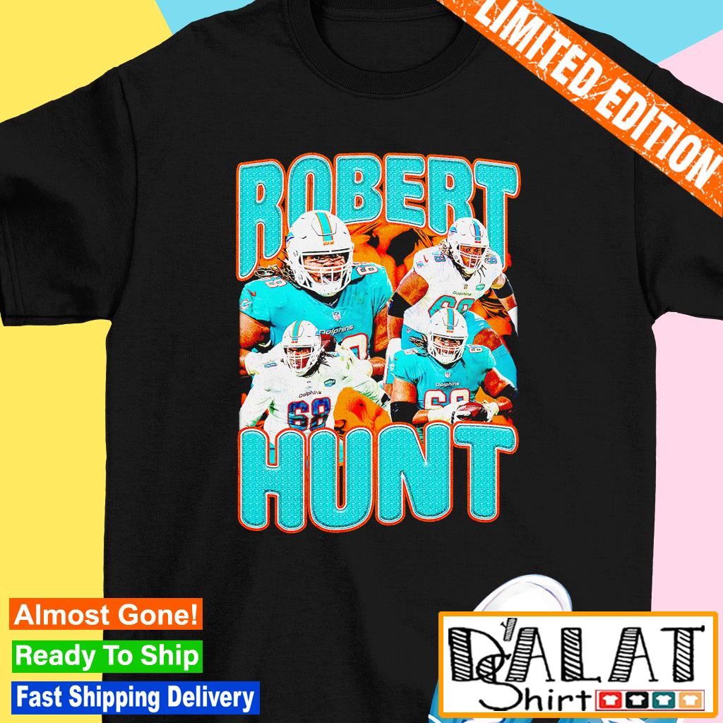 Robert Hunt Miami Dolphins vintage shirt - Dalatshirt