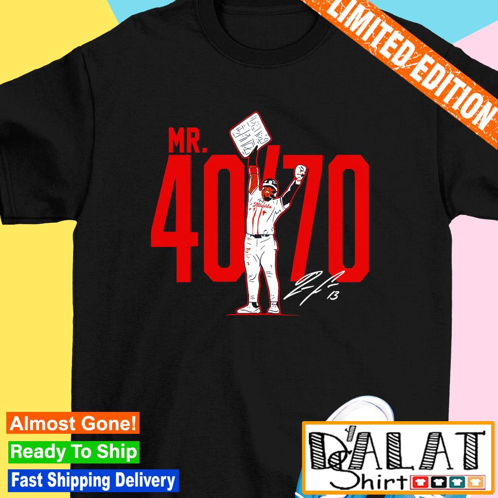 New Design Ronald Acuna Jr 40 Hr 70 SB Atlanta Braves Unisex T