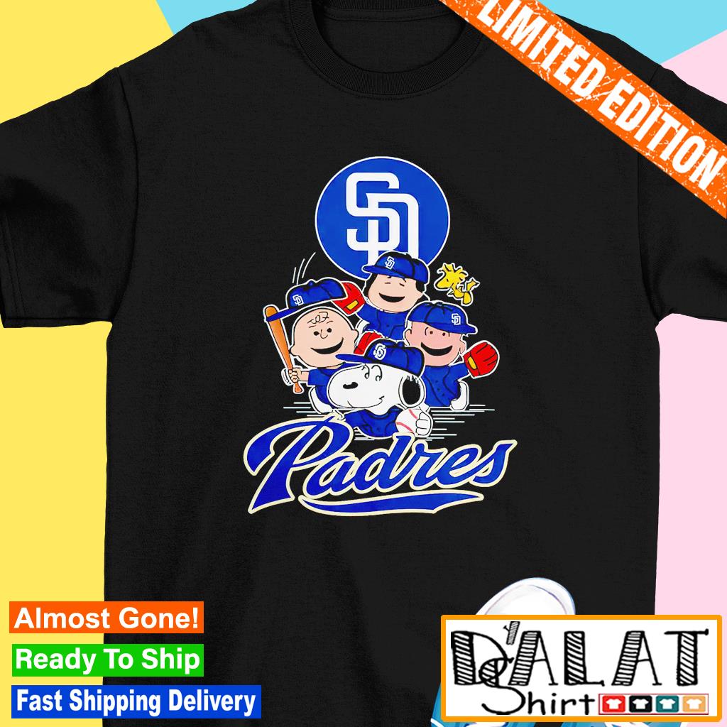 Snoopy Woodstock The Peanuts Los Angeles Dodgers Baseball Shirt