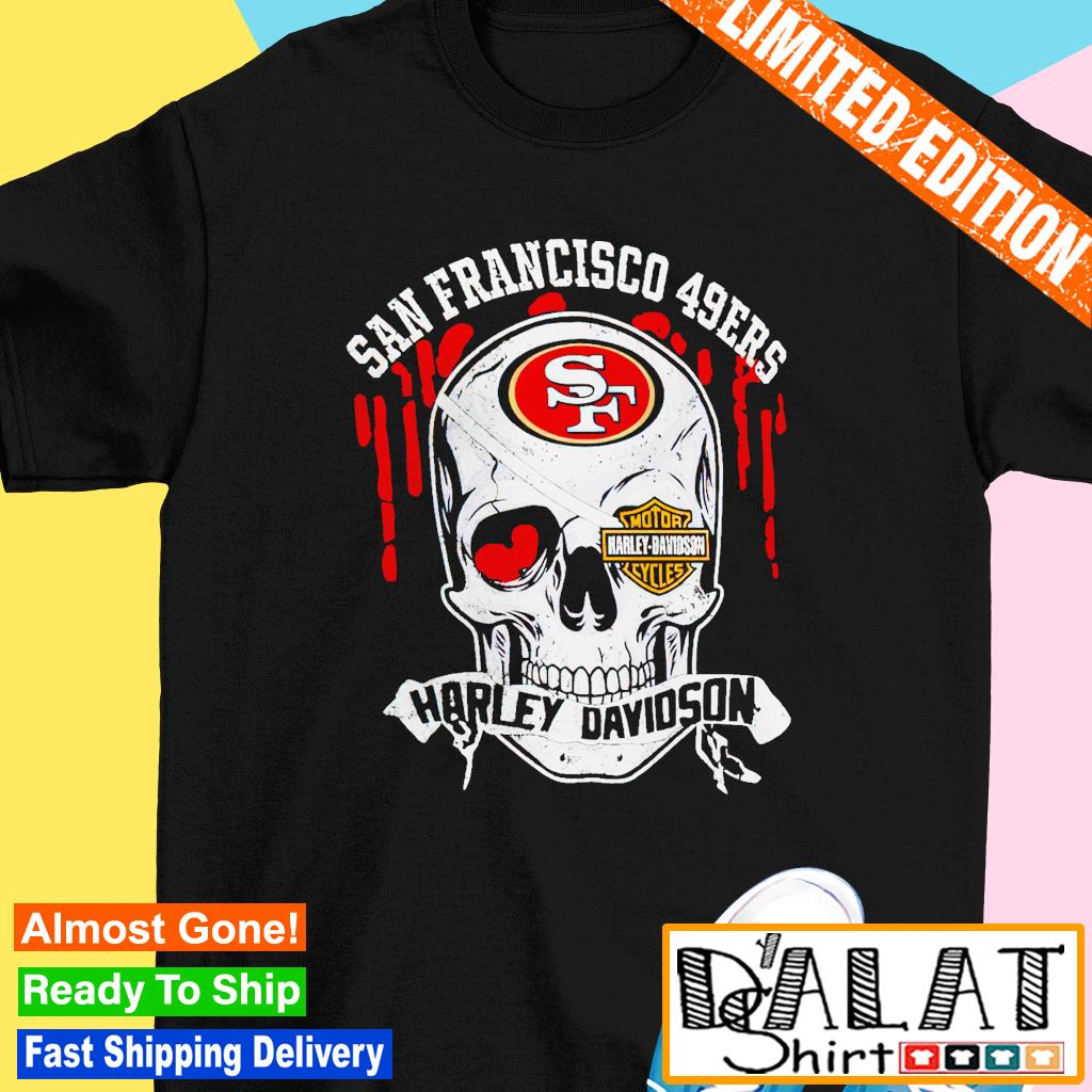 49ers sugar skull shirt