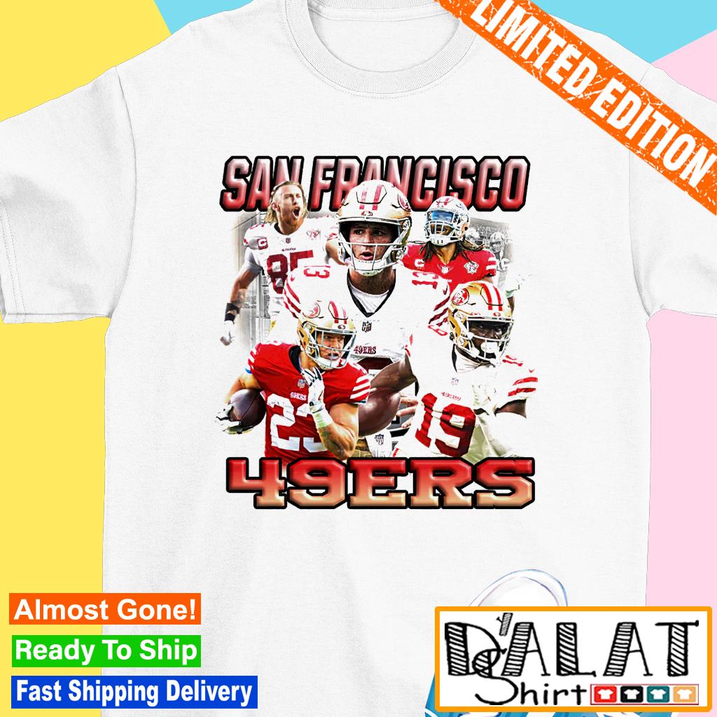 San Francisco 49ers team Graphic vintage shirt - Dalatshirt
