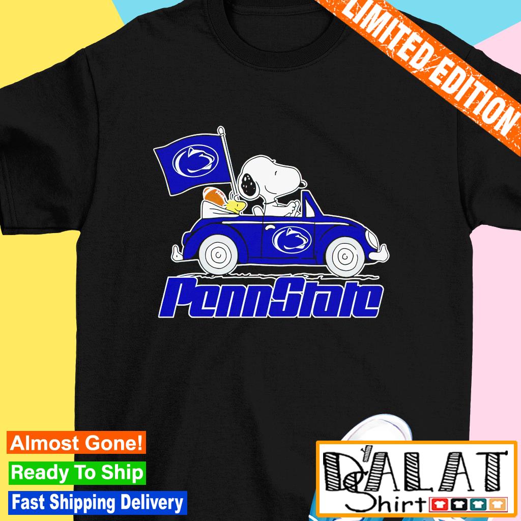 Official Snoopy and Woodstock drive Car Colts football shirt