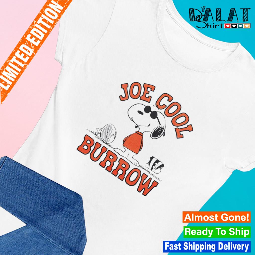 Cincinnati Bengals Snoopy Joe Cool We're Awesome Long Sleeve T-Shirt 