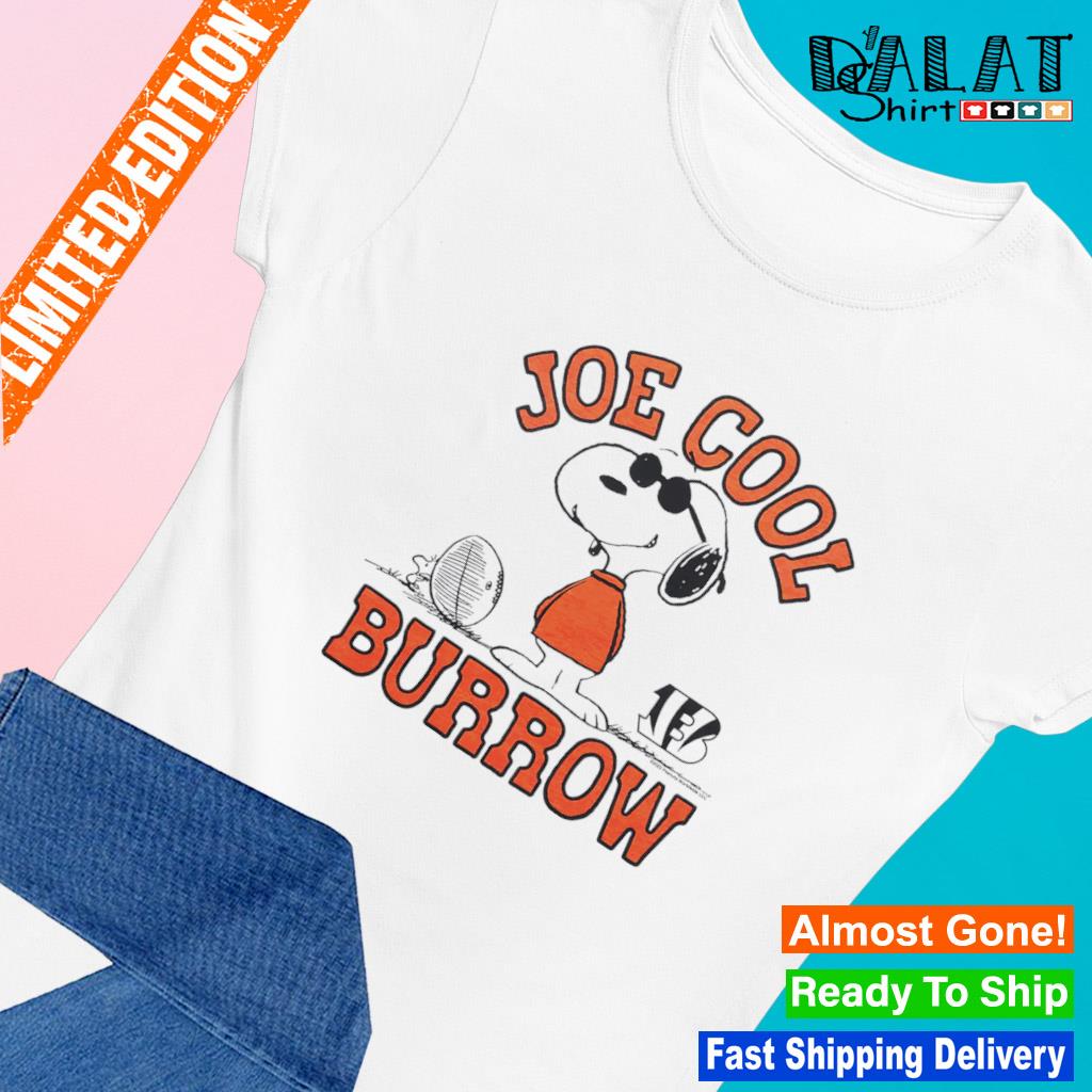 Peanuts Snoopy x Bengals Joe Cool Burrow shirt, hoodie, sweater