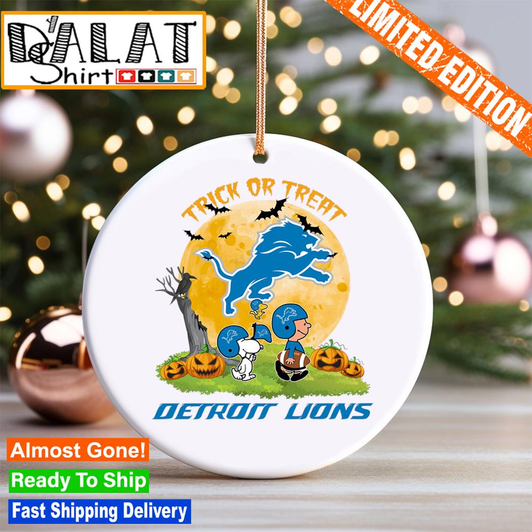 detroit lions christmas ornaments
