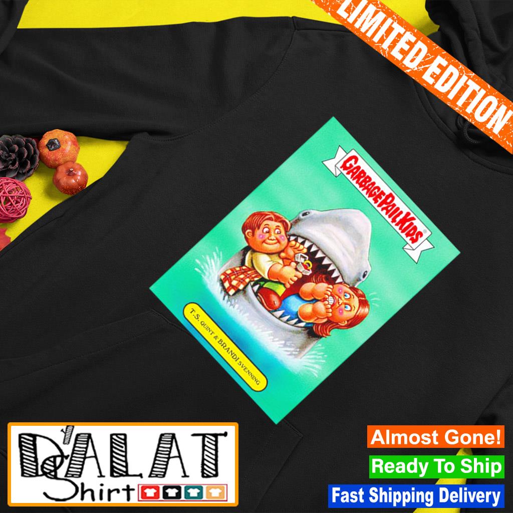T.S. Quint & Brandi Svenning Caricature Garbage Pail Kids shirt - Dalatshirt