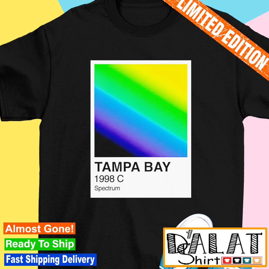 Tampa Bay 98 Spectrum Paint Colors Shirt, hoodie, sweater, long sleeve and  tank top