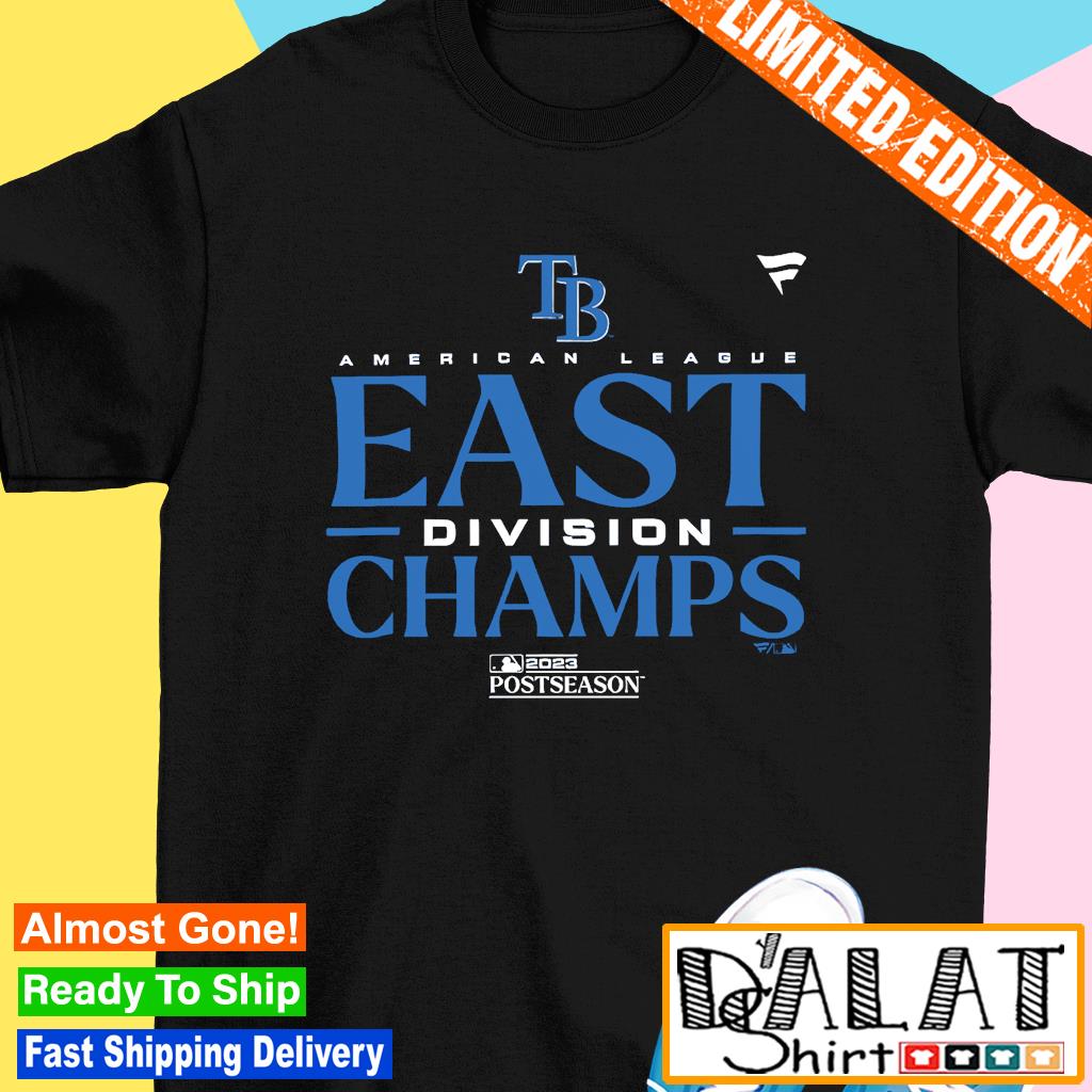 Tampa Bay Rays American League East Division Champions T-Shirt - TeeNavi