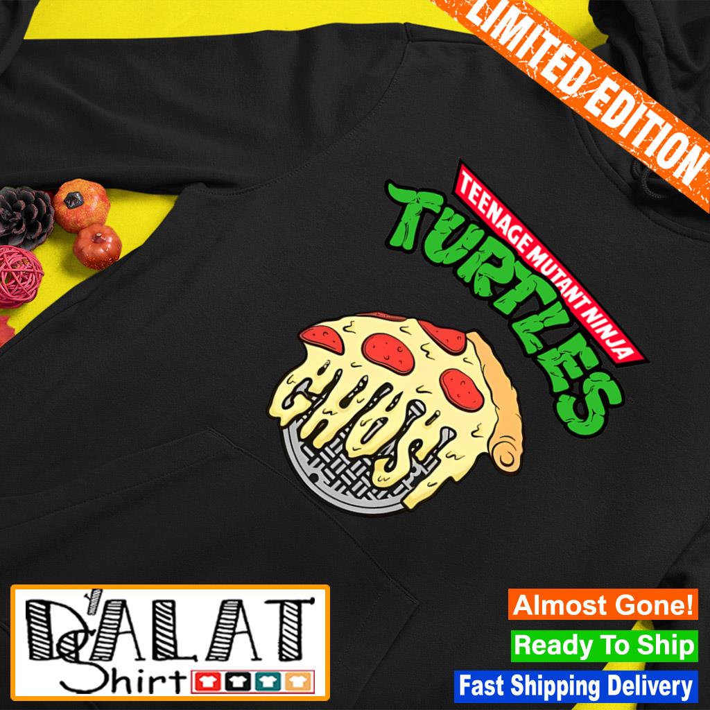 Product ghost lifestyle shop ghost tmnt pizza shirt, hoodie, sweater, long  sleeve and tank top