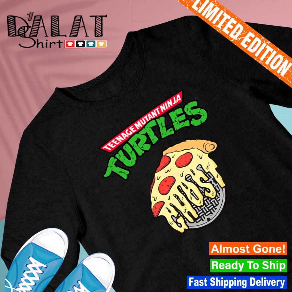 Product ghost lifestyle shop ghost tmnt pizza shirt, hoodie, sweater, long  sleeve and tank top