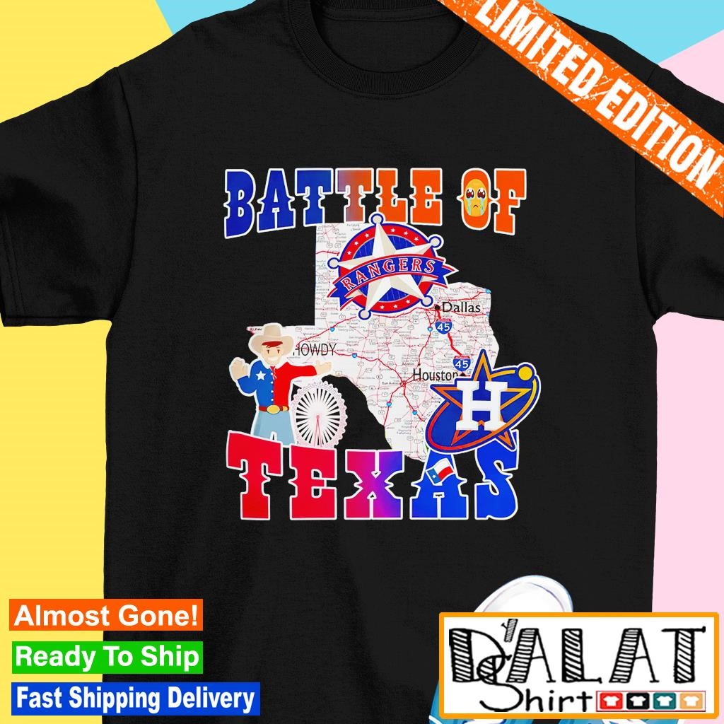 Official Battle of Texas Houston Astros vs Texas Ranger shirt