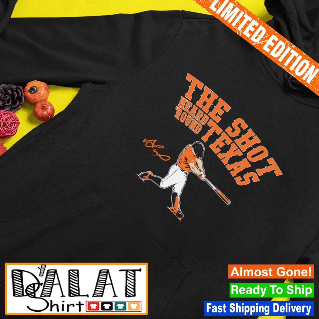 Houston Astros Apparel Orange MLB Jose Altuve Graphic T-Shirt Crew Neck  Size XL