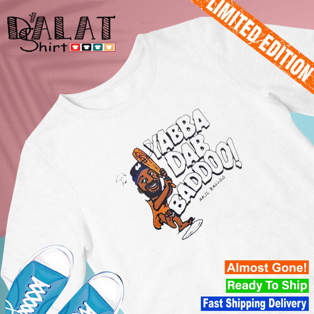 Akil Baddoo yabba dab baddoo cartoon shirt, hoodie, sweater, long sleeve  and tank top