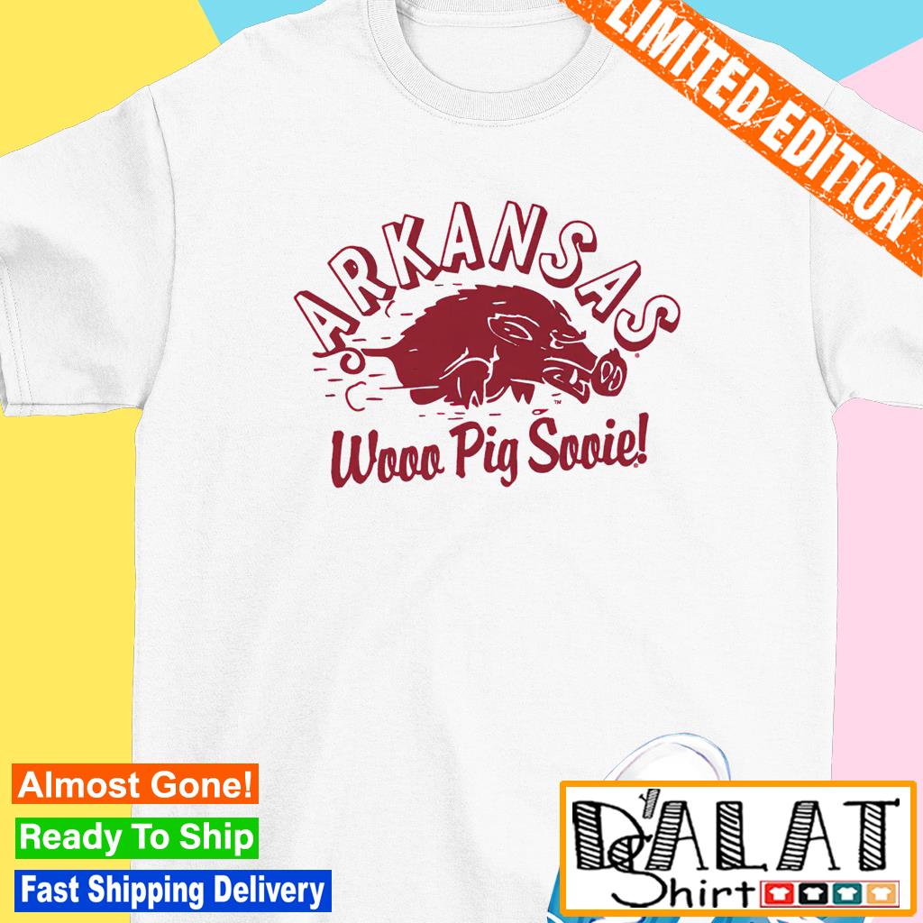 Arkansas Woo Pig Sooie Hogs Fan World Series 2022 Gift T-shirt