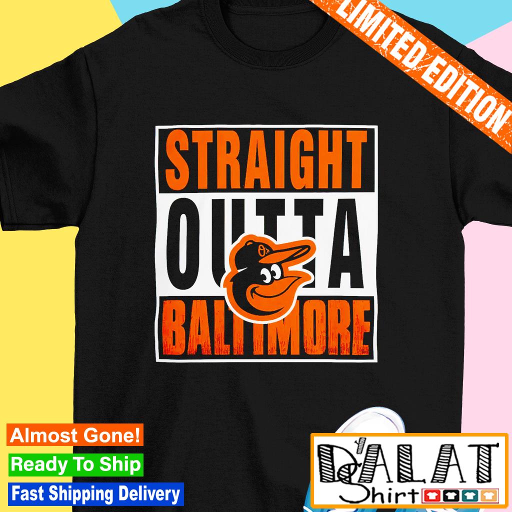 Baltimore Orioles Straight Outta Baltimore Shirt - Peanutstee