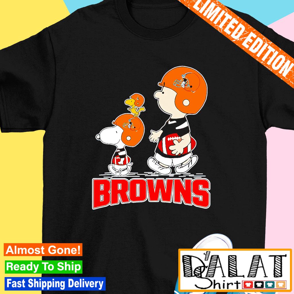 Cleveland Browns Makes Me Drink Snoopy And Woodstock T-Shirt - T-shirts Low  Price