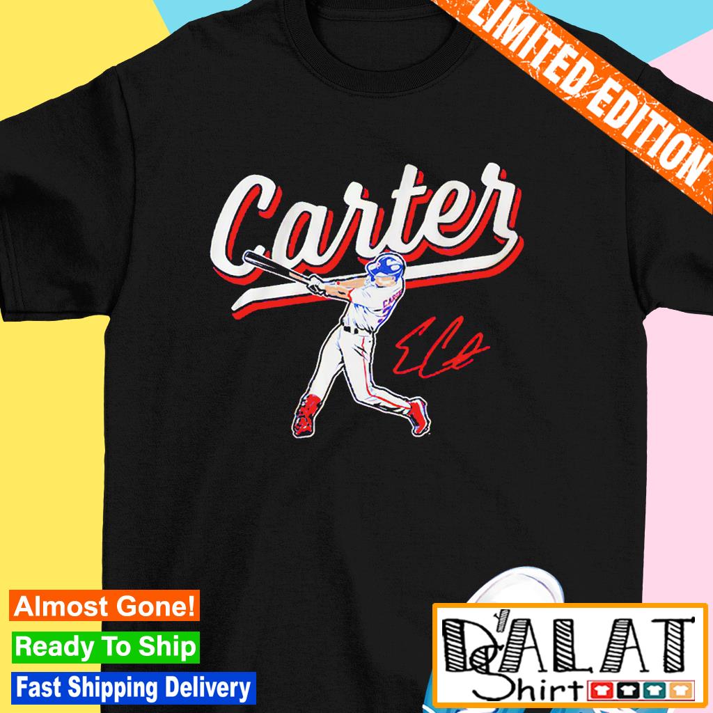 Texas Rangers Evan Carter Vintage Shirt - Danmerch