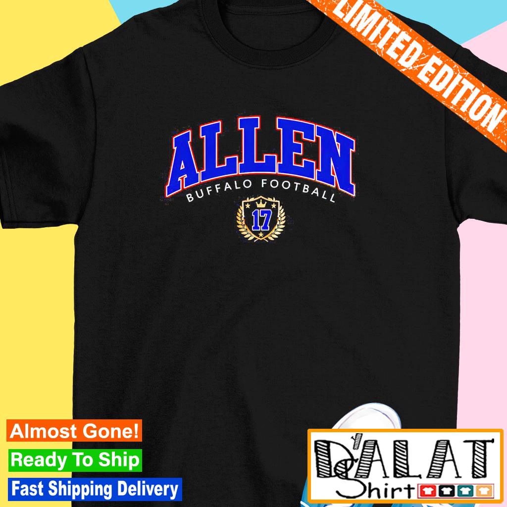 Allen 17 Buffalo Bills Josh Allen T Shirt - Limotees