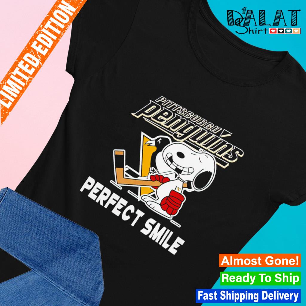 Just A Girl Who Loves Peanuts And Pittsburgh Penguins Hockey shirt, hoodie,  sweater, long sleeve and tank top