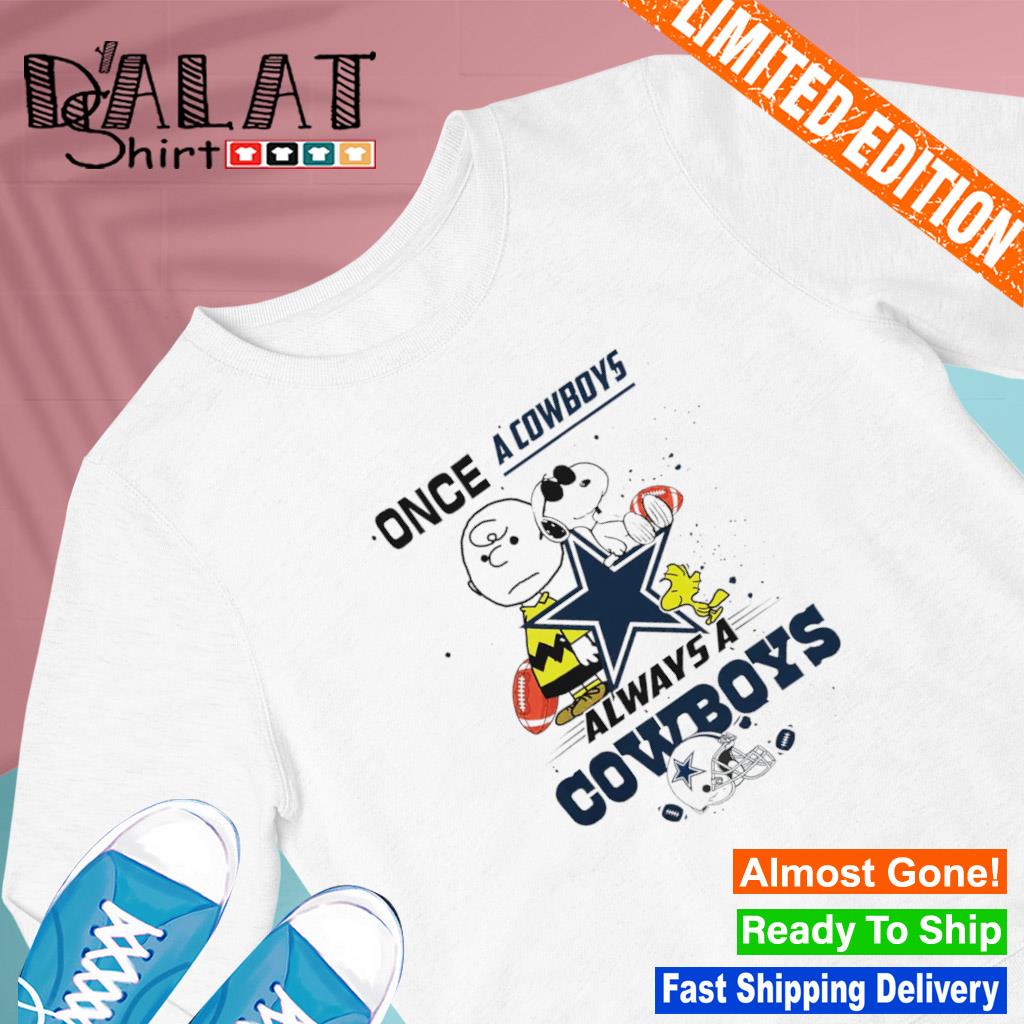 Dallas Cowboys Shirt, Peanuts Cowboys Football NFL T-Shirt - Bring Your  Ideas, Thoughts And Imaginations Into Reality Today