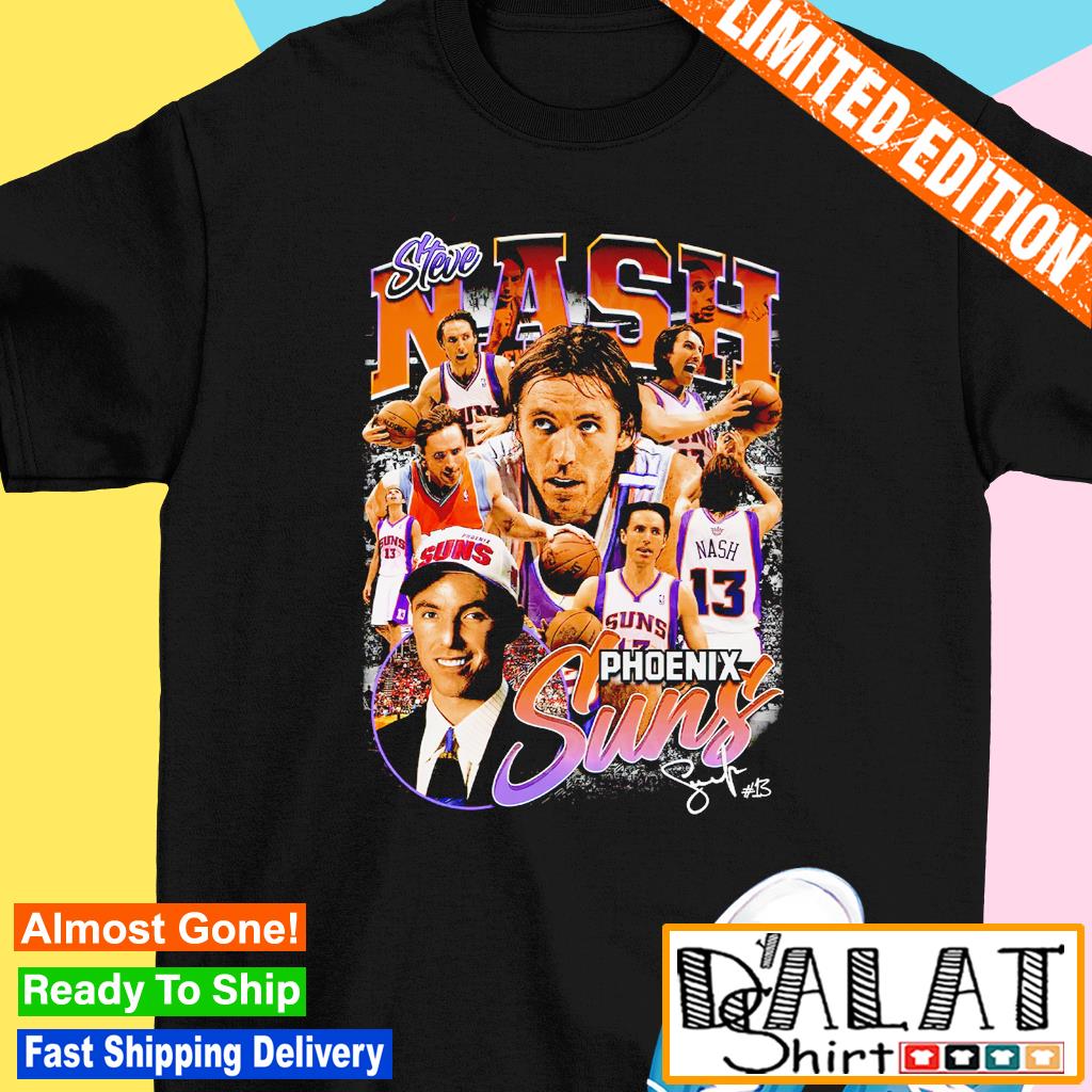 Steve Nash Phoenix Suns Basketball NBA signature shirt, hoodie