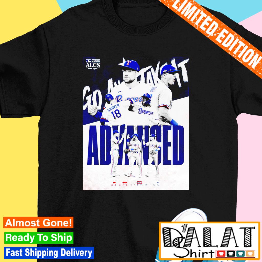 Texas Rangers 2023 Alds Advance Shirt - Peanutstee