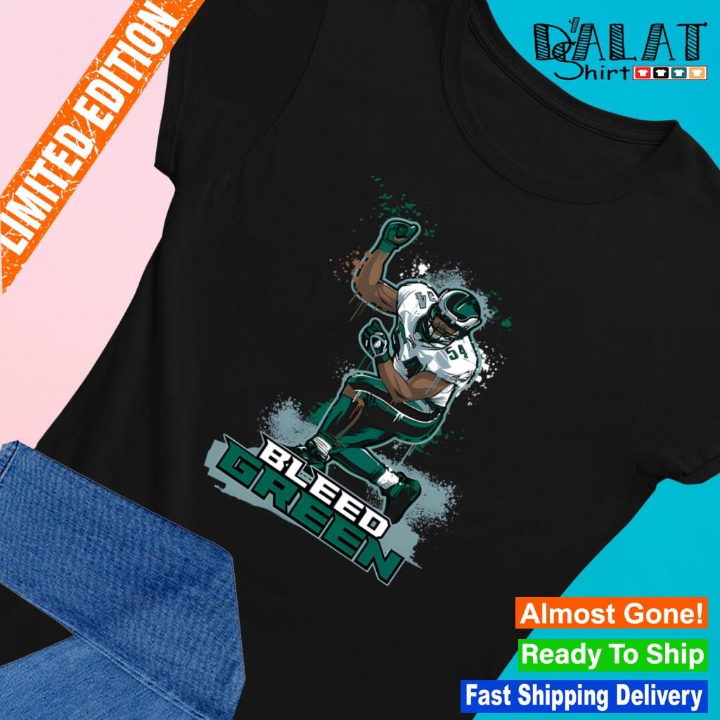 Bleed Green Jeremiah Trotter Nick Sirianni Shirt Ladies-tee