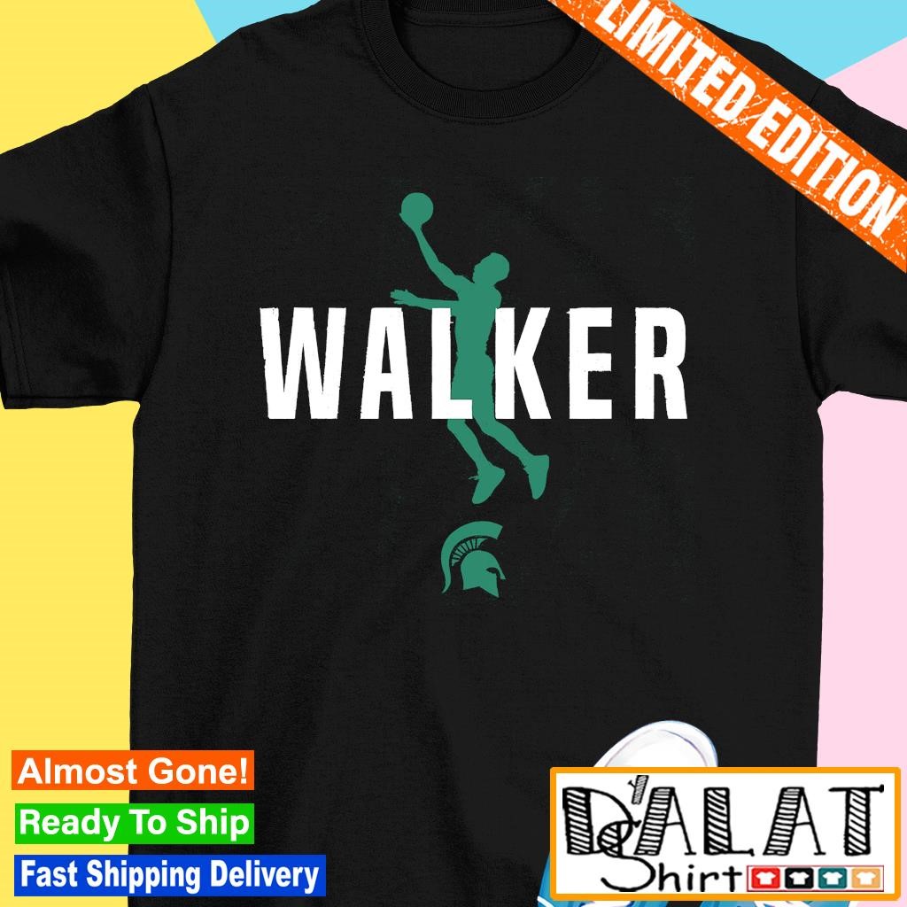 Tyson Walker Silo Michigan State Spartans men's basketball shirt