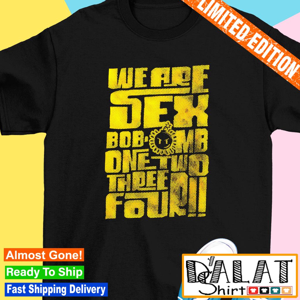 We are Sex Bob Omb One two three four Scott Pilgrim vs The World T-shirt -  Dalatshirt