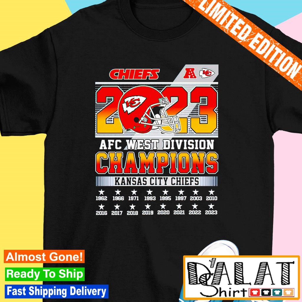 2023 AFC West Division Champions Kansas City Chiefs shirt - Dalatshirt