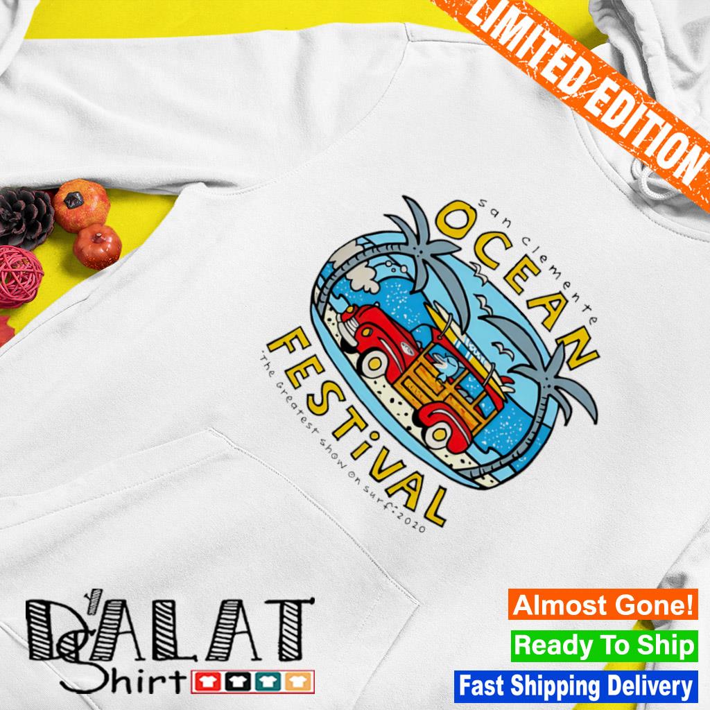 San clemente ocean festival cartoon s Hoodie