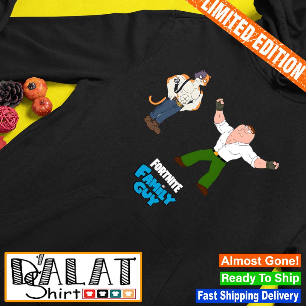 Ultimate Cat Skin Meowscles And Peter Griffin Fortnite Game shirt -  Dalatshirt