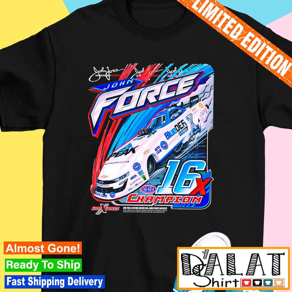 John Force Logo All American John Force Of Power Peak Performance