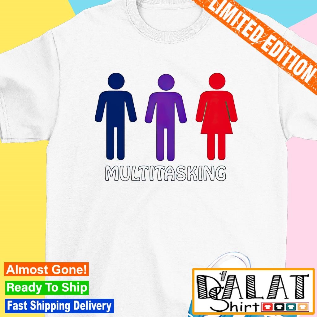 Multitasking Mfm Polyamory Bisexual shirt - Dalatshirt