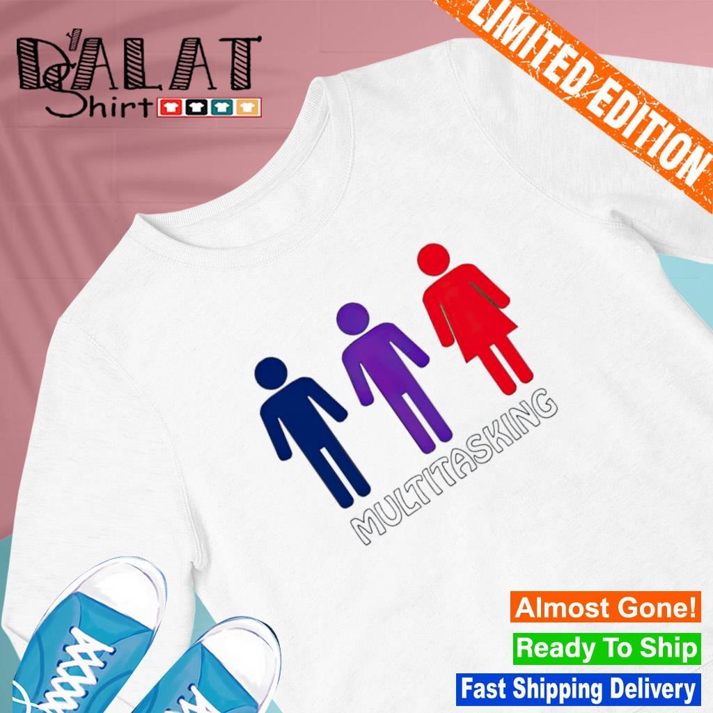 Multitasking Mfm Polyamory Bisexual shirt - Dalatshirt