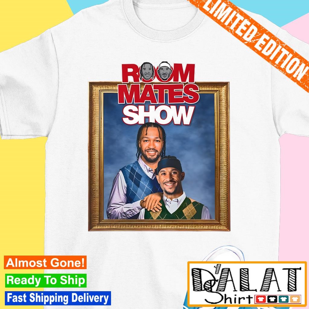 Josh Hart Jalen Brunson New York Knicks X Step Brothers Roommates Show  Framed shirt - Dalatshirt