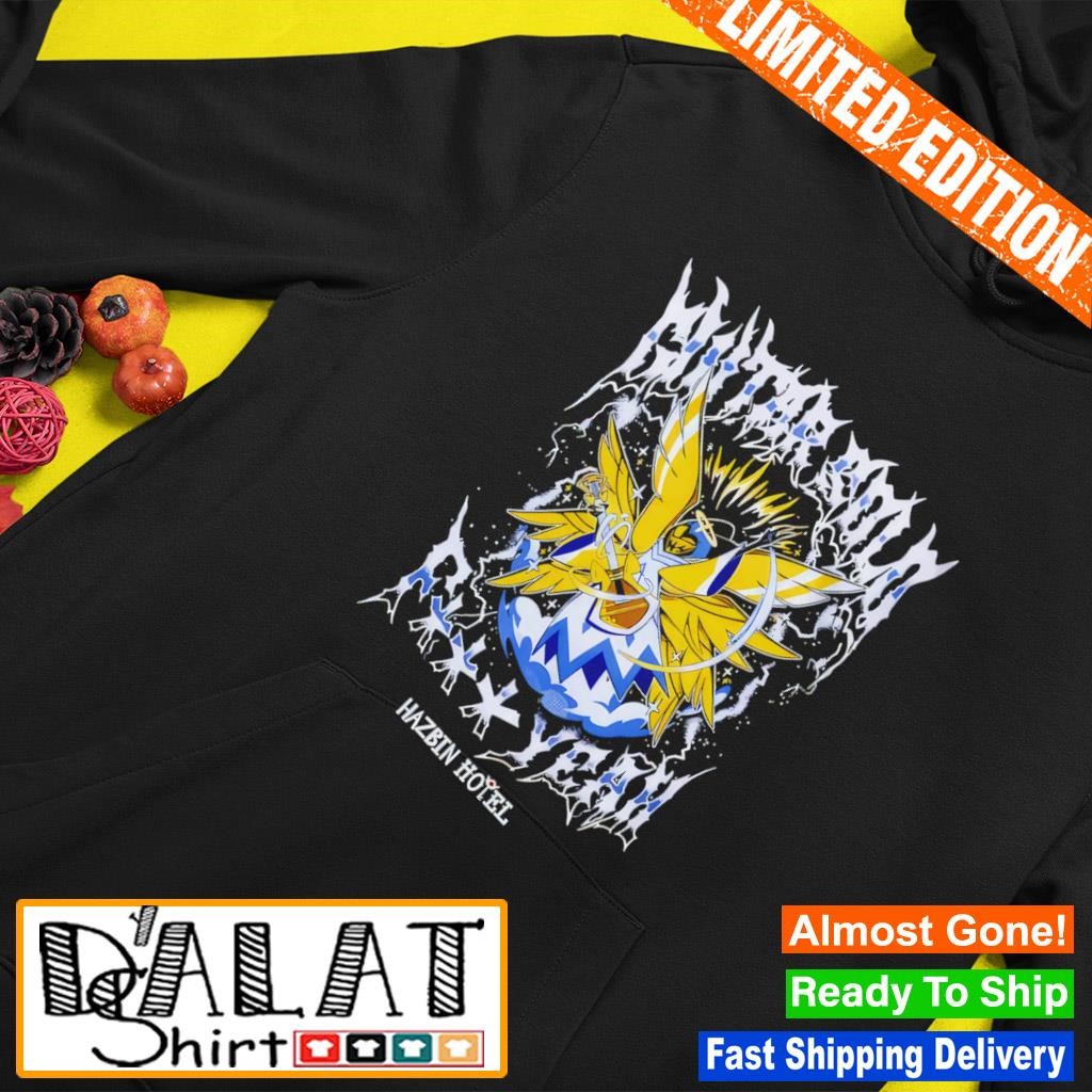 Guitar Solo Adam Mineral Wash Hazbin Hotel shirt