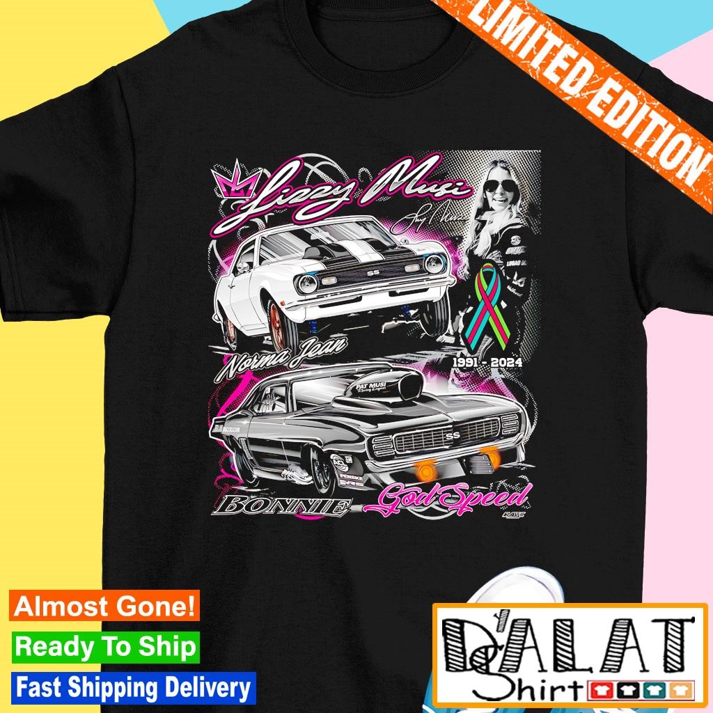 Lizzy Musi norma jean bonnie godspeed 1991 2024 graphic Shirt