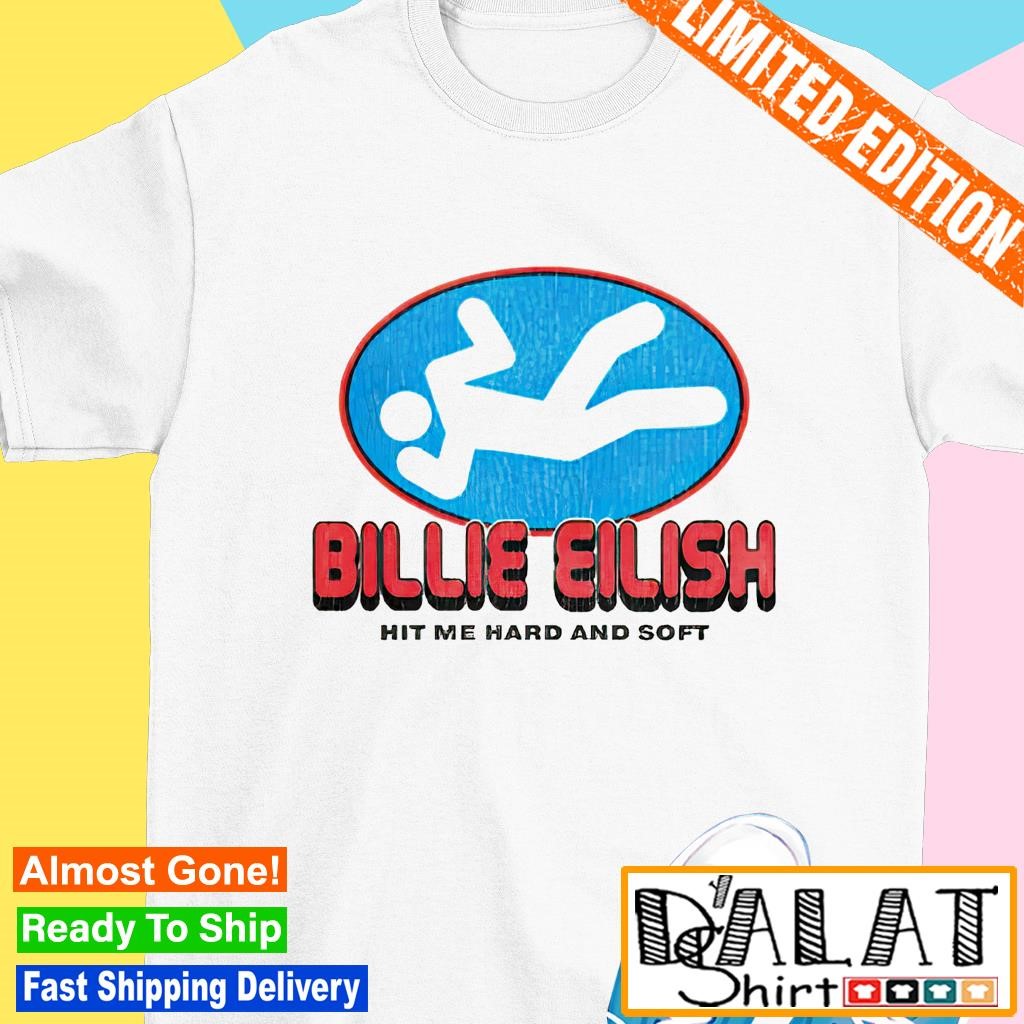 Billie Eilish Hit Me Hard And Soft Logo shirt - Dalatshirt Store