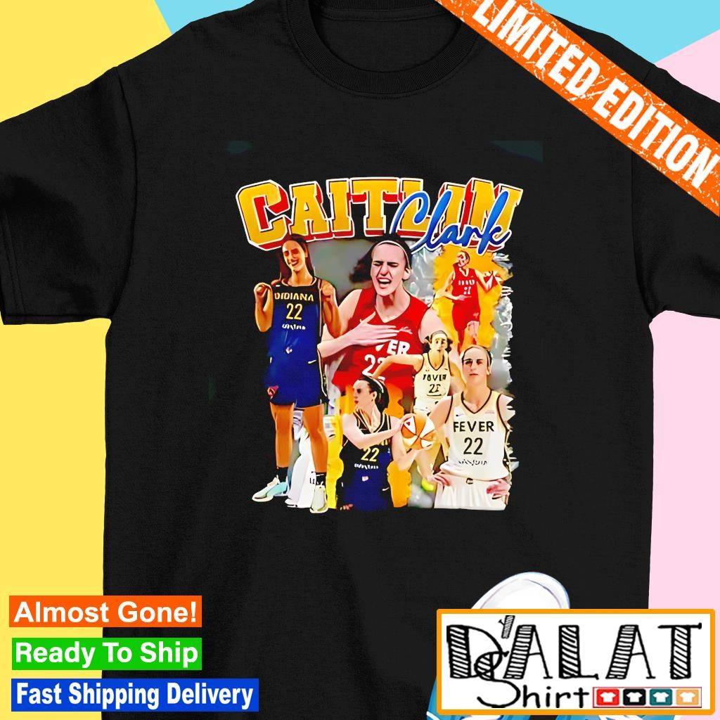 Caitlin Clark Indiana Fever basketball retro shirt