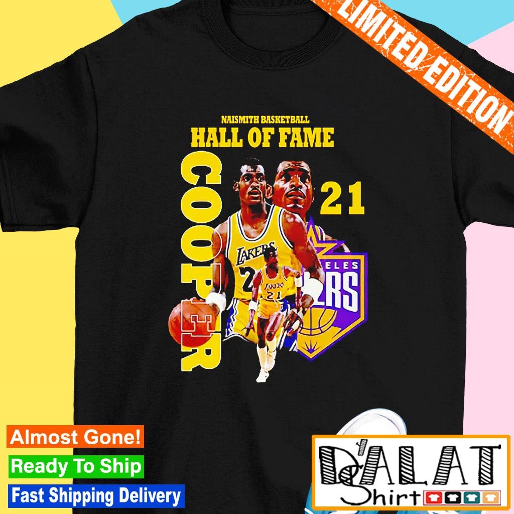 James Naismith Basketball Hall Of Fame Cooper 21 Laker shirt