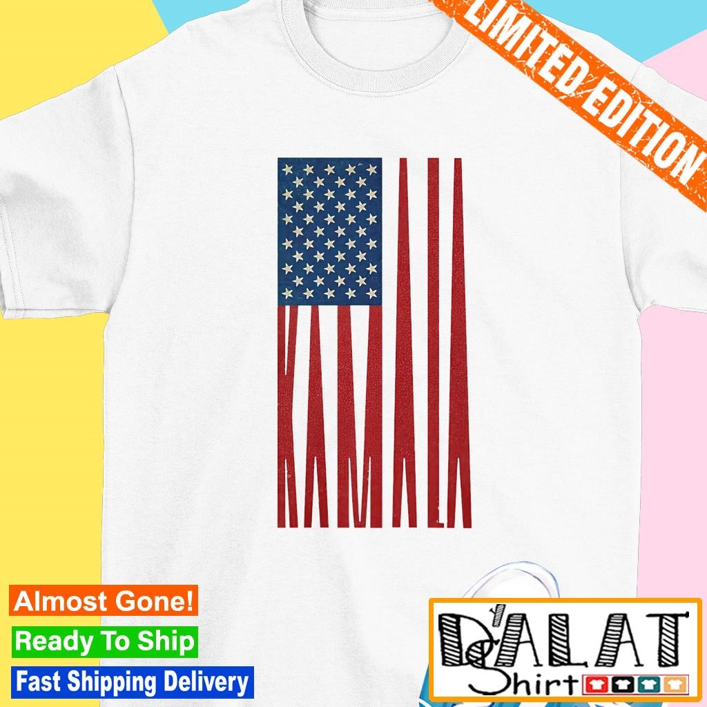 Kamala Harris Vintage USA Flag Election 2024 shirt