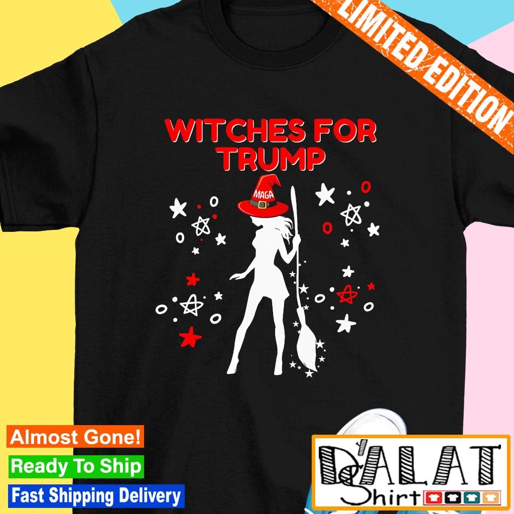 MAGA Witches For Trump Halloween shirt